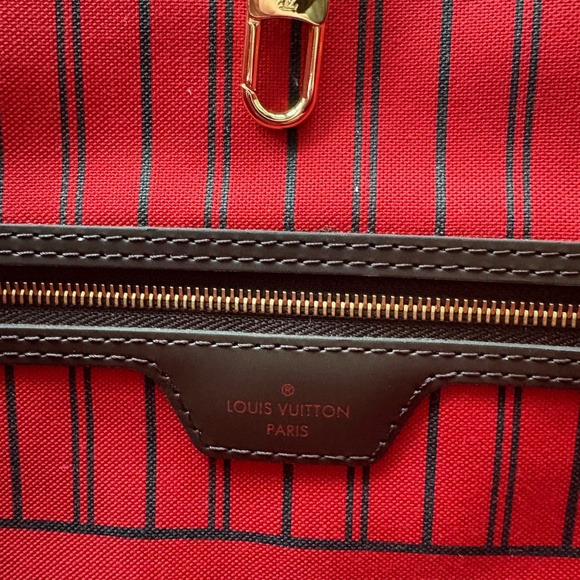 Louis Vuitton Neverfull MM Damier Ebene - 100% AUTHENTIC, PRISTINE CONDIT… - Picture 4 of 8